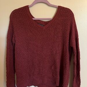 American Eagle Women's V-Neck Knit Sweater